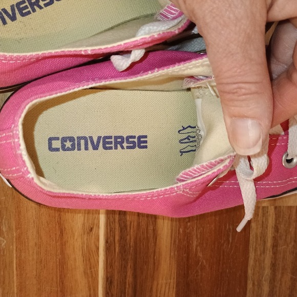 Converse Chuck Taylor All Star Pink Low Top Sneakers Women's 6.5 Canvas - Picture 7 of 7